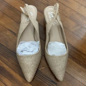 Chic by Lady Couture gold shoes
